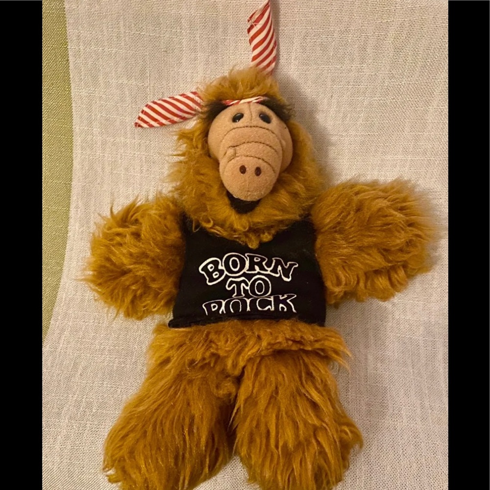 ALF 11" Puppet (1988) "Born To Rock" (Newly Washed)